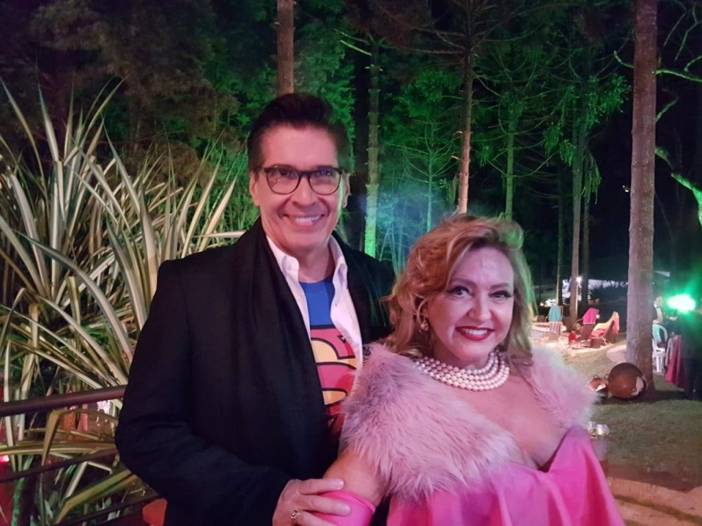 Fernando Parrode e Helena Ribeiro