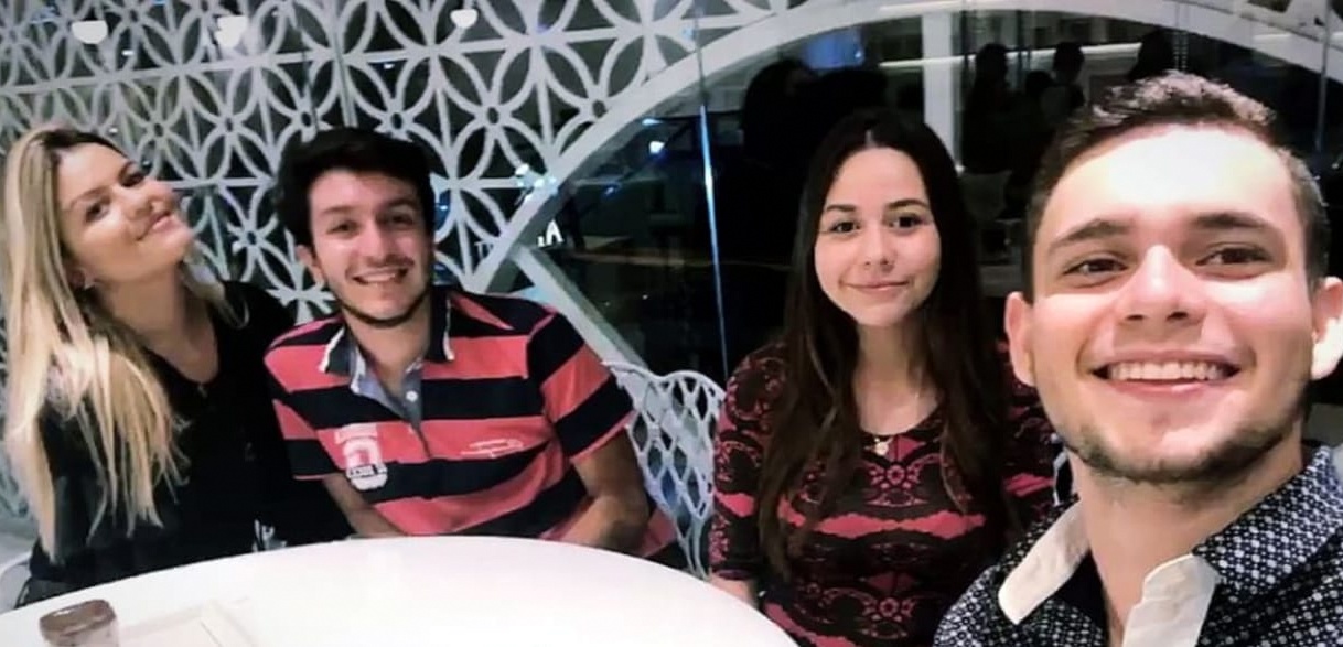 Duda Nacruth, Arthur Barcelos, Amanda Maria e Leandro Albino