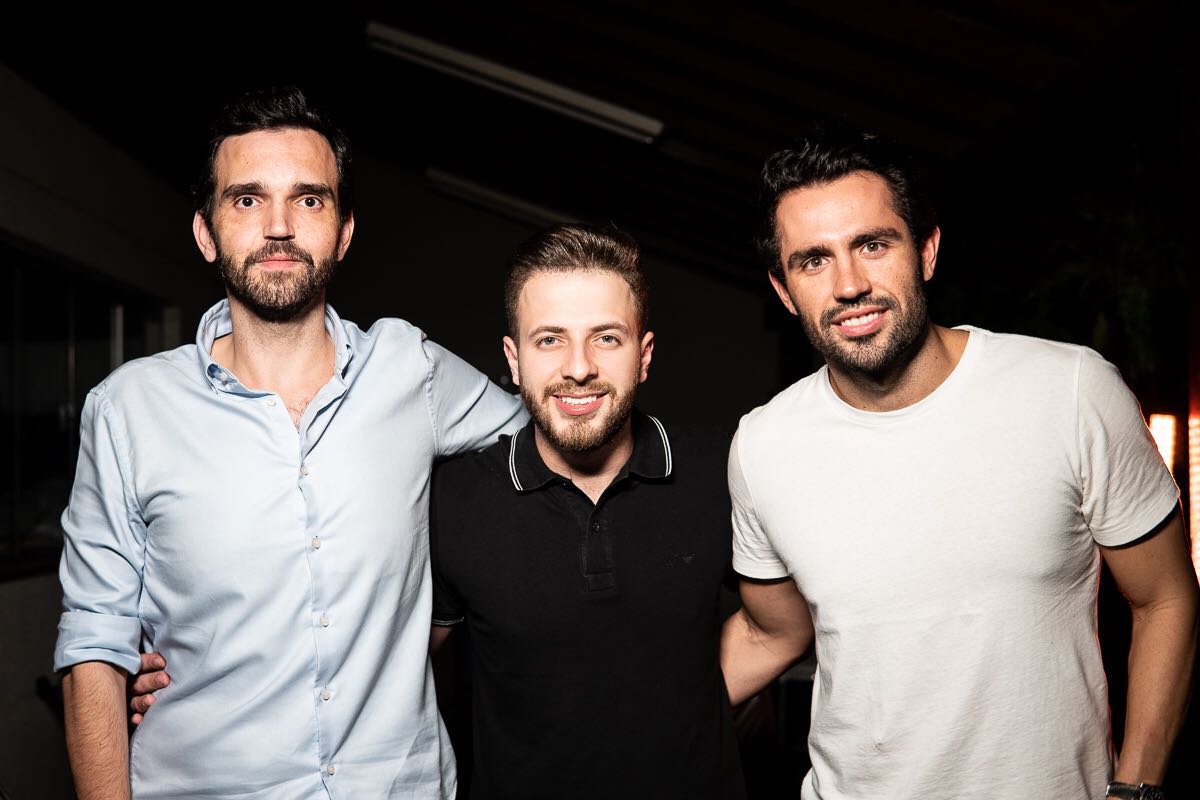 Rodrigo Salles, Lucas Martins, Iran Peixoto