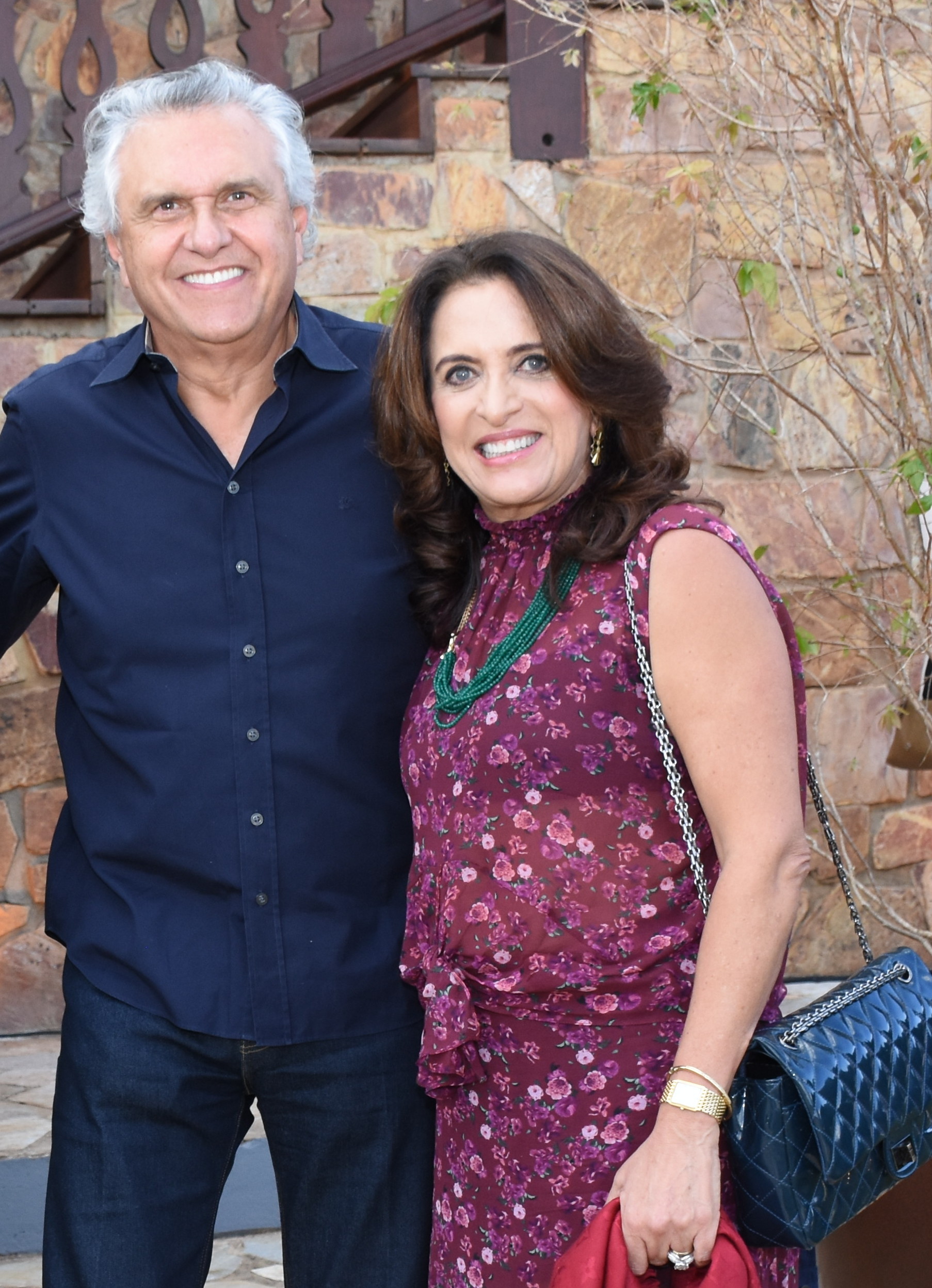 Ronaldo Caiado e Gracinha Caiado (Foto de Luciana Lombardi)