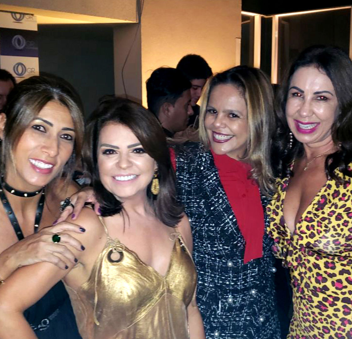 Sandra Gontijo, Silvinha Umbelino, Lara Macedo e Linda Bessa