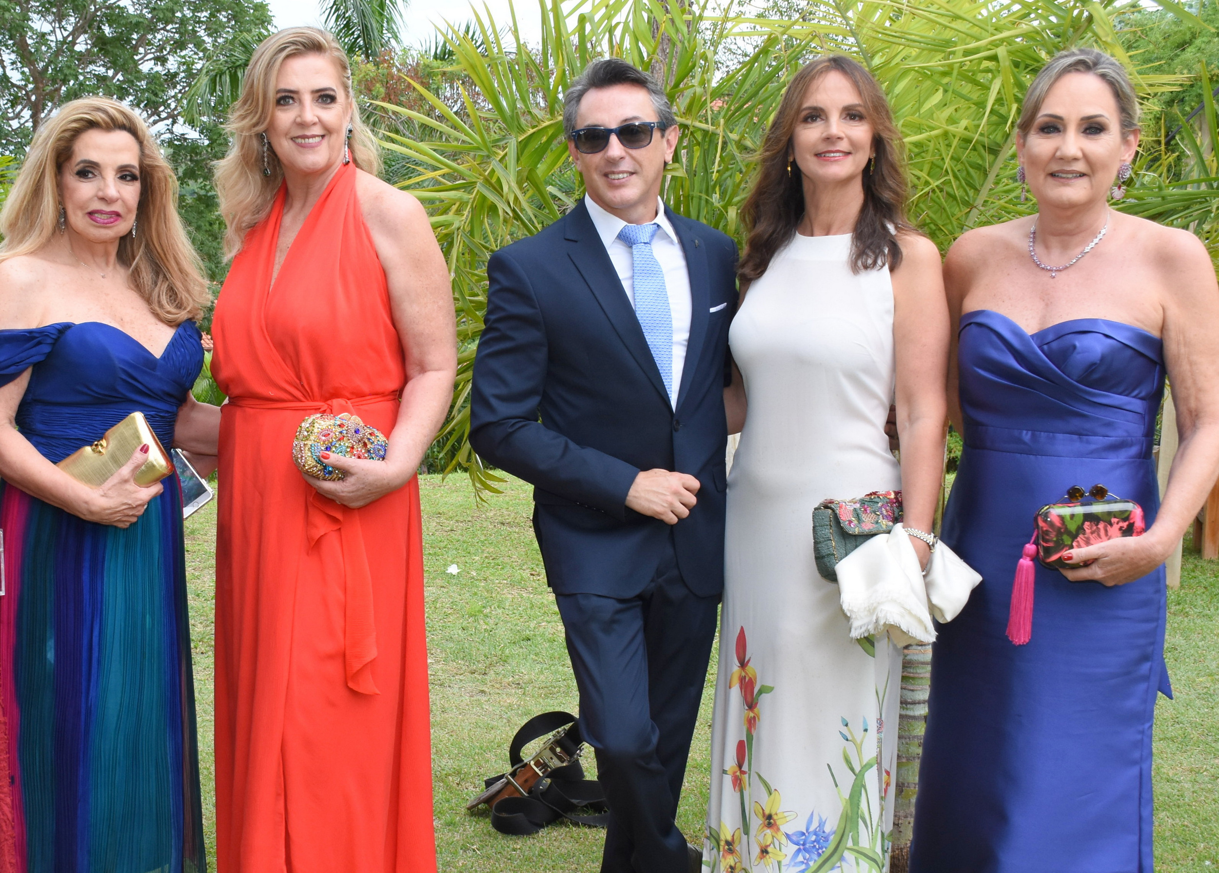 Ana Maria Arab, Margareth Duarte, Adriano Rocha, Terezinha Perotto Grassi e Elvira Albuquerque