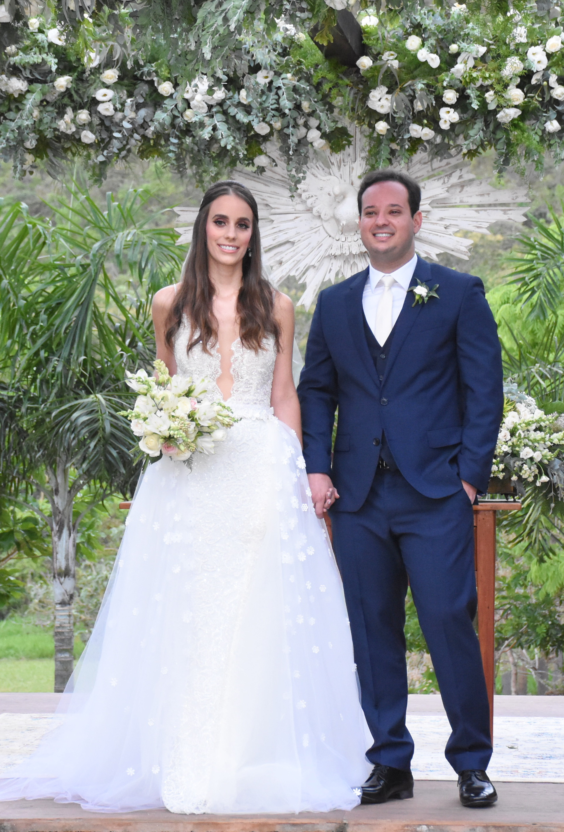 Fernanda Calixto Abdalla e Dhyego Curado. (Foto: Luciana Lombardi)