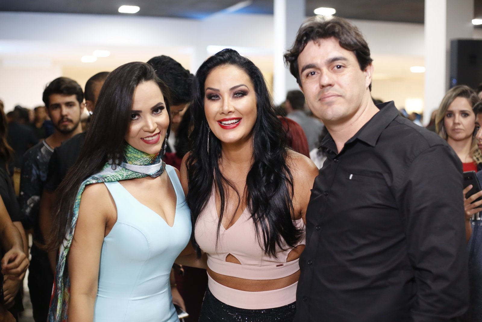 Silvania Esturai, Hellen Ganzarolli e Leonardo Moreira (Foto de Rafael Olanda)