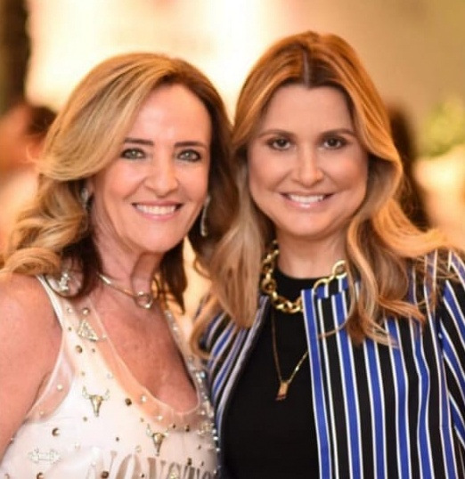 Glorinha Drummond e Fabiana Santos