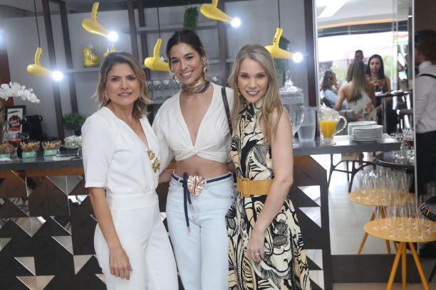 Marcia Queiroz, Anna Prata e Michelle Wadhy. Foto: Alvaro Mouton
