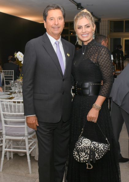 Flávia Teles e o marido, ex-governador Maguito Viela