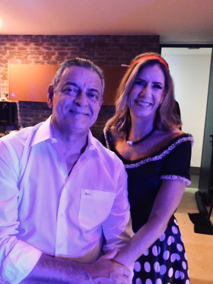 Milucha e Antônio Cássia Neto